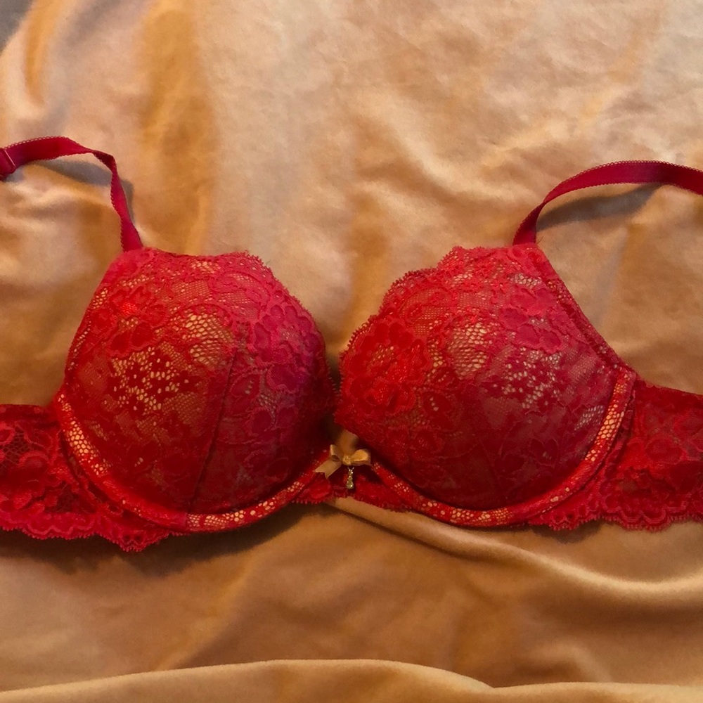 Pink lace dream angels bra Victoria’s Secret 34B